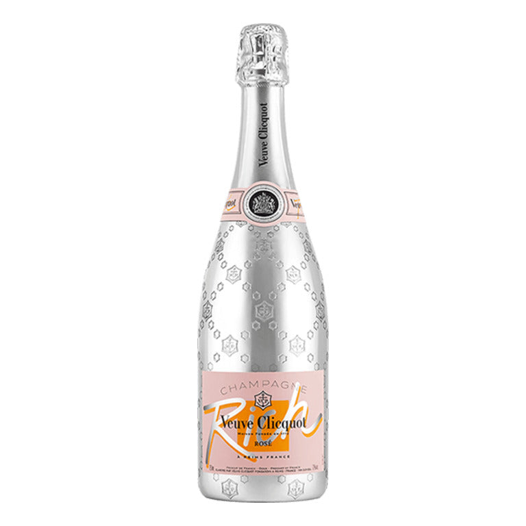 VEUVE CLICQUOT CHAMPAGNE RICH ROSE' 75CL 