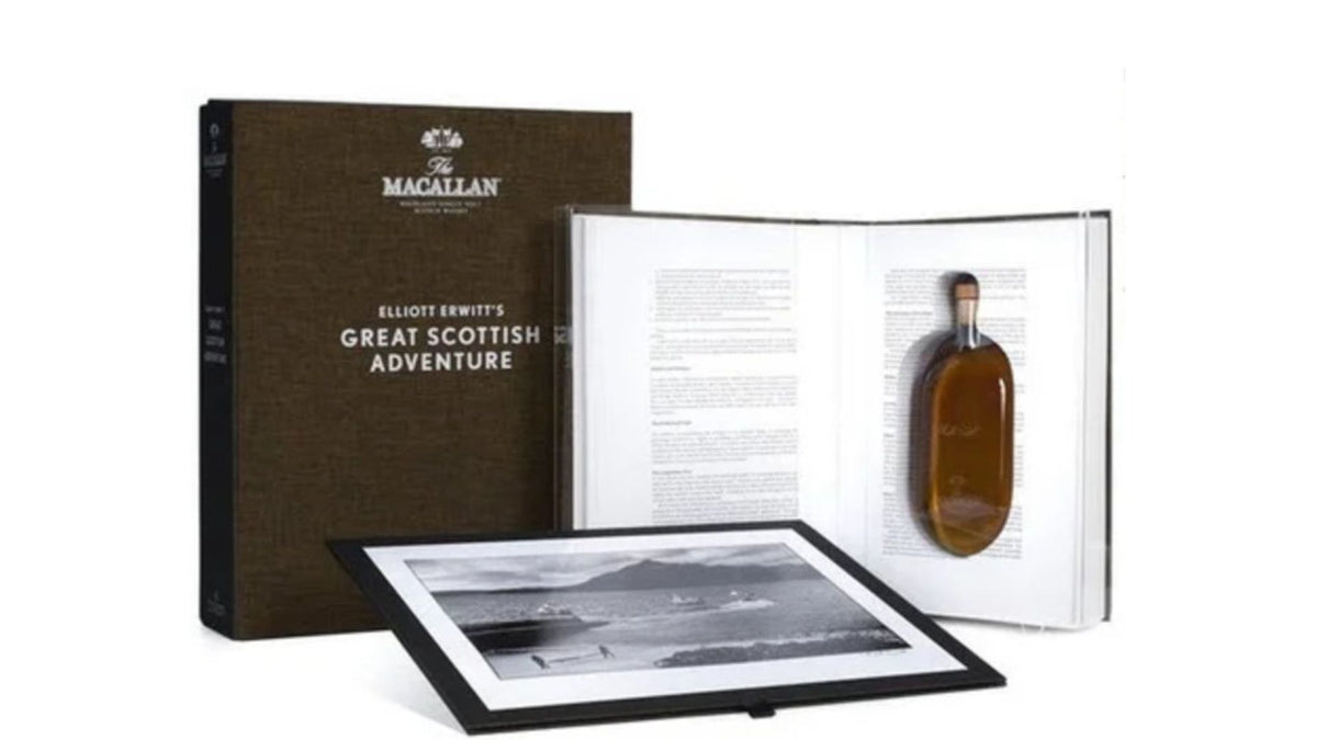 WHISKY THE MACALLAN MASTER OF PHOT.4  HIGHLAND SINGLE MALT SCOTCH -ASTUCCIATO