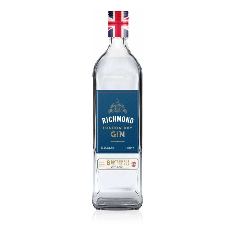 GIN RICHMOND LONDON DRY 8 BOTANICALS (6 pz) 