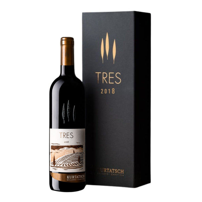 VINO KURTATSCH TRES DOC MERLOT CABERNET (1 pz) RISERVA-SUDTIROL ALTO ADIGE 75CL 2018