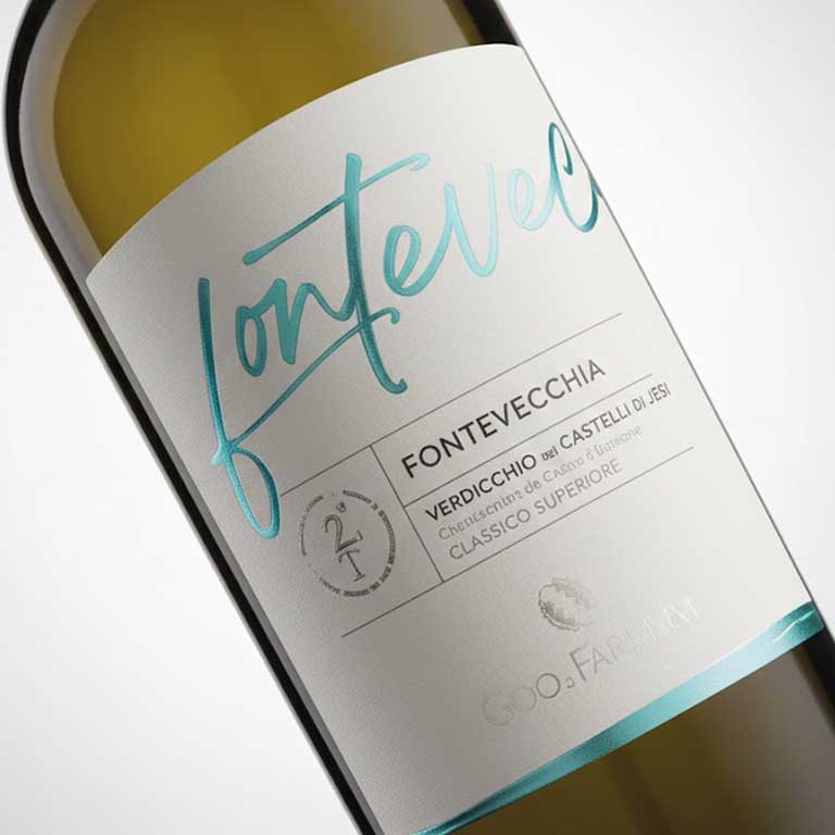 VINO VERDICCHIO DEI CASTELLI DI JESI DOC  FONTEVECCHIA CASALFARNETO 2023-75CL