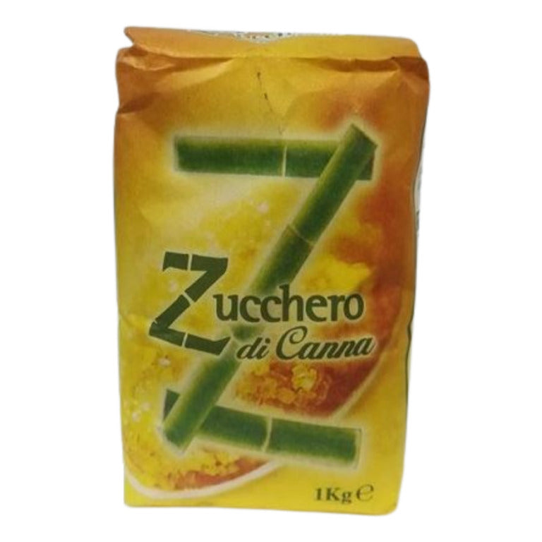 ZUCCHERO DI CANNA 1KG BROWN BUSTA 