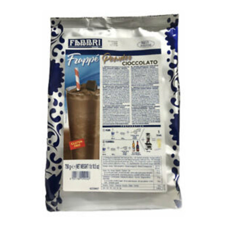 FABBRI FRAPPE POWDER CIOCCOLATO- 750G. 