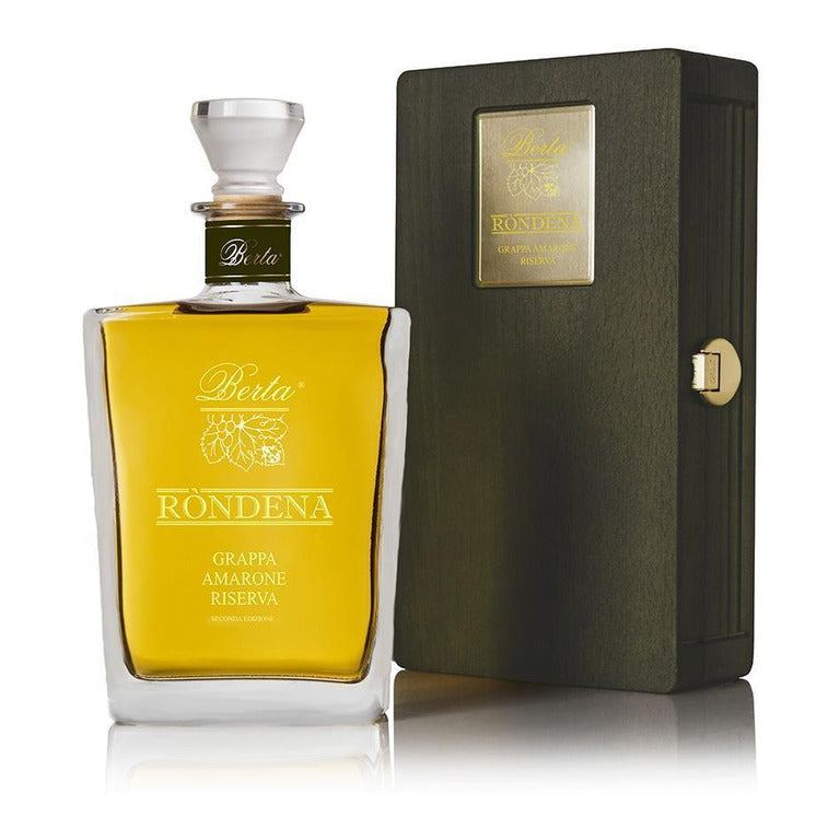 GRAPPA BERTA RONDENA AMARONE RISEVA CL70  ASTUCCIO IN LEGNO