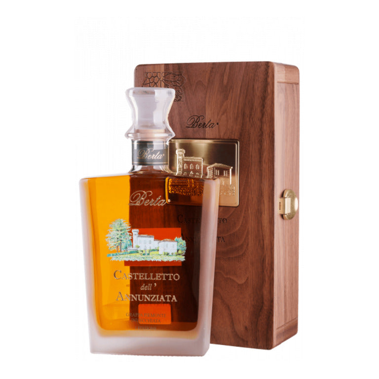 GRAPPA BERTA CASTELLETTO DELL'ANNUNZIATA  ASTUCCIO IN LEGNO