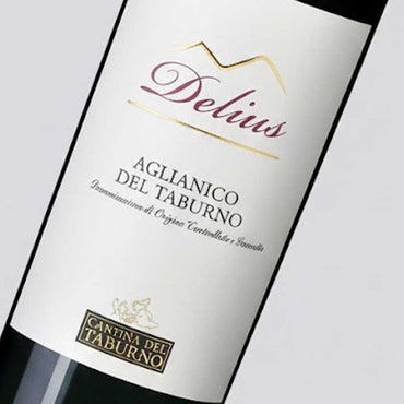 VINO CANTINA DEL TABURNO "DELIUS" 2017  AGLIANICO DOCG-75CL