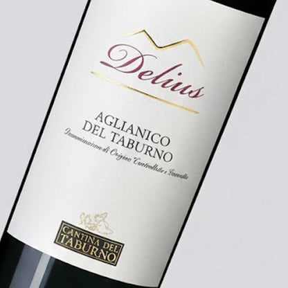 VINO CANTINA DEL TABURNO "DELIUS" 2017  AGLIANICO DOCG-75CL