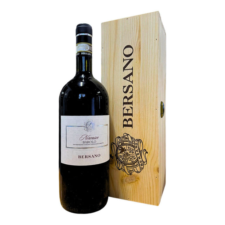 VINO BERSANO NIRVASCO BAROLO 2019  DOCG - 1,5 LT CASSA IN LEGNO