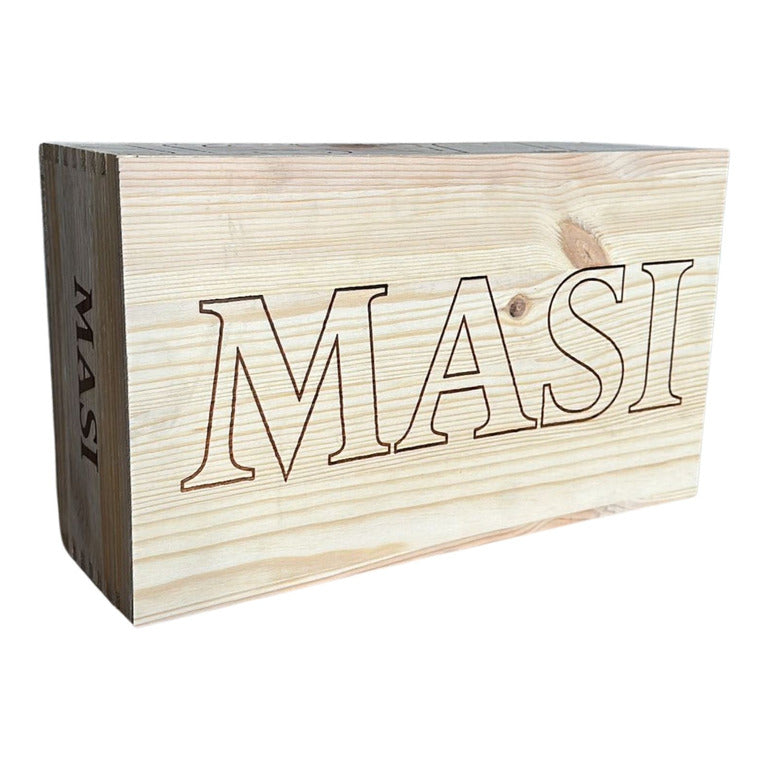 CASSETTA LEGNO VUOTA x 3 bott. MASI (1 pz) 