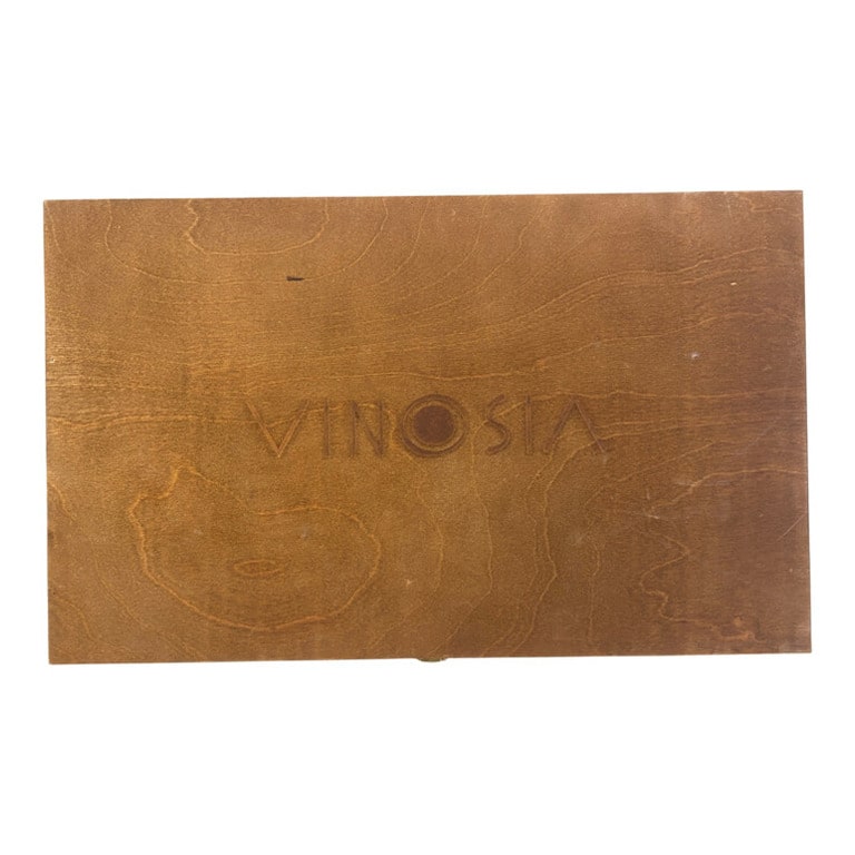 CASSETTA LEGNO VUOTA x 4 BOTT. VINOSIA