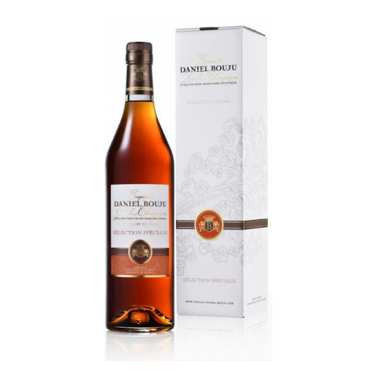 COGNAC GRANDE CHAMPAGNE DANIEL BOUJU  SELECTION SPECIAL  A.O.C 5 ANNI