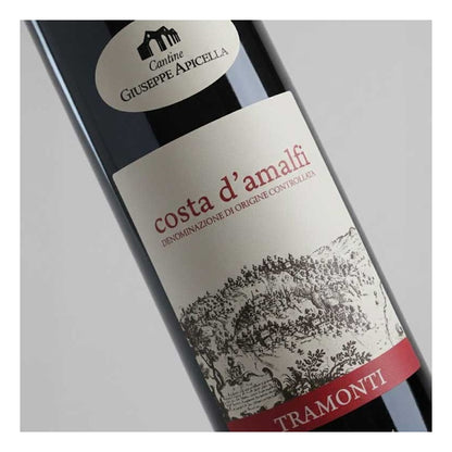 VINO COSTA D'AMALFI TRAMONTI ROSSO DOC  CANTINE GIUSEPPE APICELLA - 75CL 2024