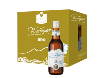 BIRRA N'ARTIGIANA ORO-66CL LAGER