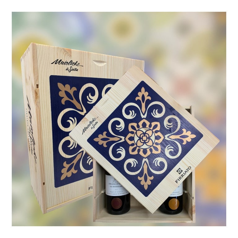BOX REGALO BRANCIFORTI "LE MAIOLICHE" (1 pz) 3 VINI