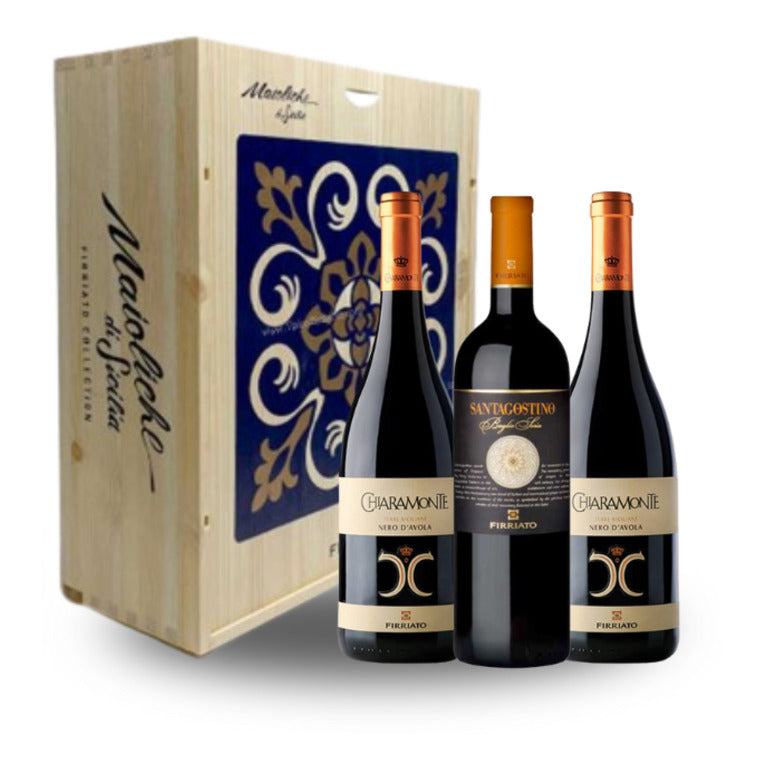 Firriato – Cassetta di Legno 3 Bottiglie