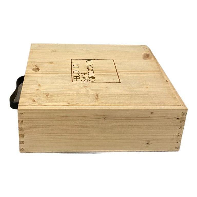 CASSETTA LEGNO 3 VINO FEUDI TAURASI (1 pz) 