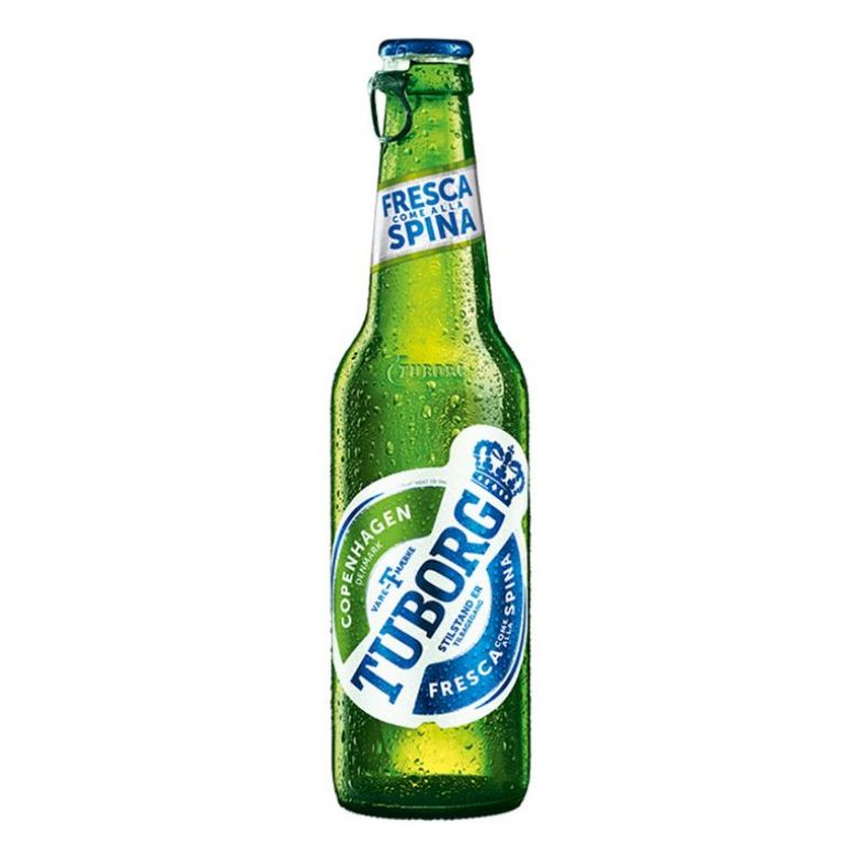 Immagine di BIRRA TUBORG -33CL - Confezione da 24 Bottiglie -