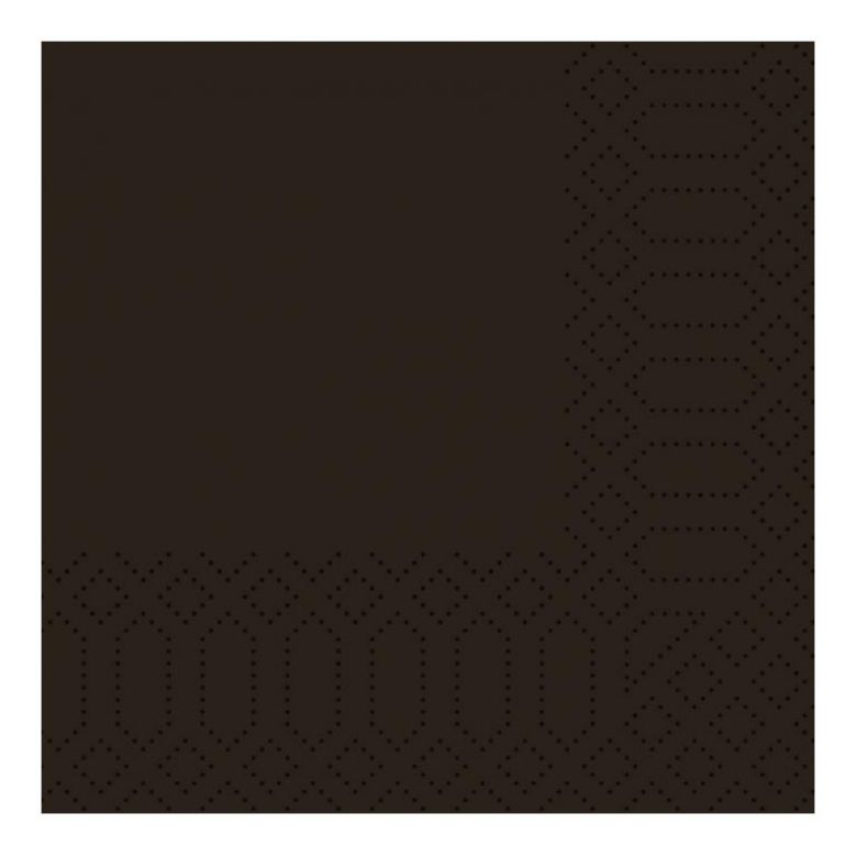 Immagine di TOVAGLIOLI NERO 2 VELI 40x40 125pz - COD 179000 DUNI