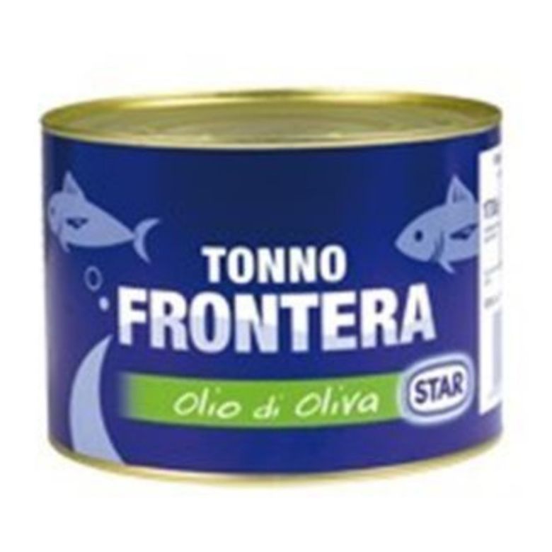 Immagine di TONNO FRONTERA O.OLIVA 1730gr. LATTA - Confezione da 6 Pezzi - MARE APERTO