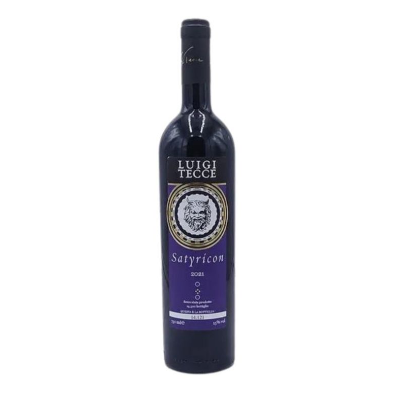 Immagine di VINO LUIGI TECCE SATYRICON 2021 - IRPINIA CAMPI TAURSINI DOC TRIPLE"A"75CL