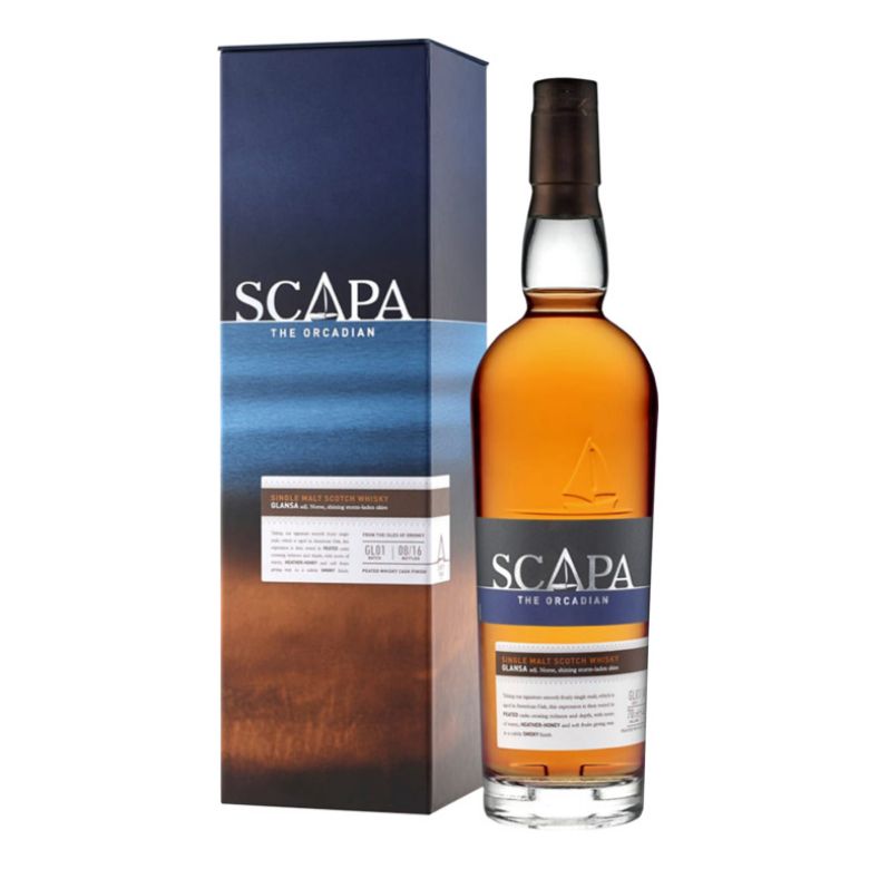 Immagine di WHISKY SCAPA GLANSA THE ORCADIAN GOLD - 70 CL SINGLE MALT-ASTUCCIATO